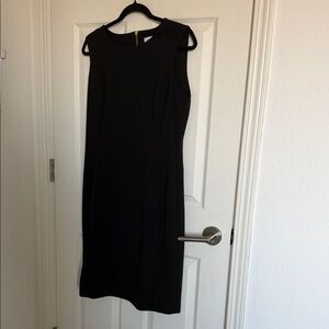Calvin Klein Crepe Sleeveless Dress